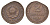 СССР 2 копейки 1924 брак, выкус Y 77 медь 00-805-48