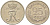 ДАНИЯ 25 ЭРЕ 1962 С; S, ФРЕДЕРИК IX (1947-1972) KM 850 медно-никель 67-1241