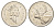 Канада 25 центов 1995 Елизавета II (1952-2022), олень KM 184 никель 4638-543