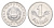 Венгрия 1 форинт 1989 ВР KM 575 алюминий UNC 4146-544