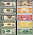 Филиппины 10, 20, 50, 100 и 200 песо ND (1949)  Pick 136 f, 137 d, 138 d, 139, 140  бумага  UNC (пресс) 451-1365-1