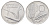 Италия 10 лир 1965 очень редкий год KM 93 алюминий aUNC 4044-1515