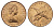 Остров Мэн 2 пенса 1979 птица, Елизавета II (1952-2022) KM 34 бронза UNC 4122-1144