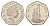 Остров Мэн 50 пенсов 2006 KM 1258 медно-никель UNC 3459-1224