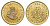 ЮАР 1/2 цента 1964 Ян ван Рибек KM 56 латунь UNC 4693-456