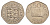 Гернси 50 пенсов 1969 KM 25 медно-никель aUNC 4112-712