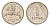 Литва 1 лит 1991 год-тип KM 91 медно-никель 26-659