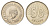 Македония 50 денаров 2008 год-тип KM 32 медь цинк никель UNC 4364-1917