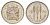 Родезия 2 1/2 цента 1970 год-тип KM 11 медно-никель UNC 4659-265