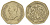 Иордания 1/2 динара 1996 год-тип KM 58 латунь 4149-314