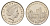 Остров Мэн 10 пенсов 2001 KM 1039 медно-никель UNC 3459-1222