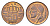 Бельгия 50 сантимов 1998 Belgie, Бодуэн I (1951-1993) KM 149 бронза 4705-321