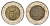 Венгрия 100 форинтов 1997 BP KM 721 биметалл 4638-222