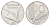 Италия 10 лир 1954 R, плуг, колосья KM 93 алюминий 4704-527