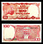 Индонезия 100 рупий 1984 Pick 122 бумага aUNC 7485-40-3-2
