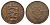 Гернси 8 даблов (дублей) 1956 KM 16 бронза 4593-843