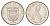Панама 1/4 бальбоа (25 сентесимо) 2008 Рак молочной железы KM 137 медь плакированная медно-никелем 4703-512