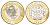 Западная Африка (ВСЕАО) 500 франков 2005 медальное соотношение KM 15.1 биметалл UNC 4127-1913