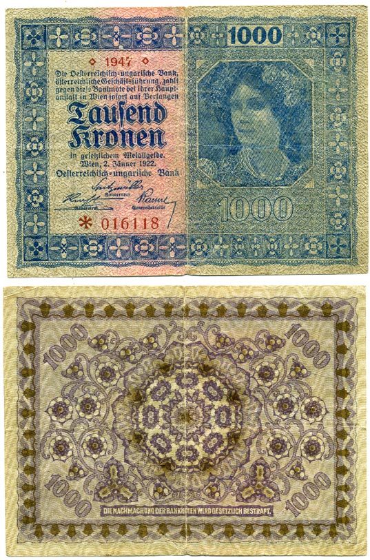 1000 крон. Крона 1000. Старые деньги Чехии. 100 Крон 1922 бона. Эстония 1000 крон 1922.