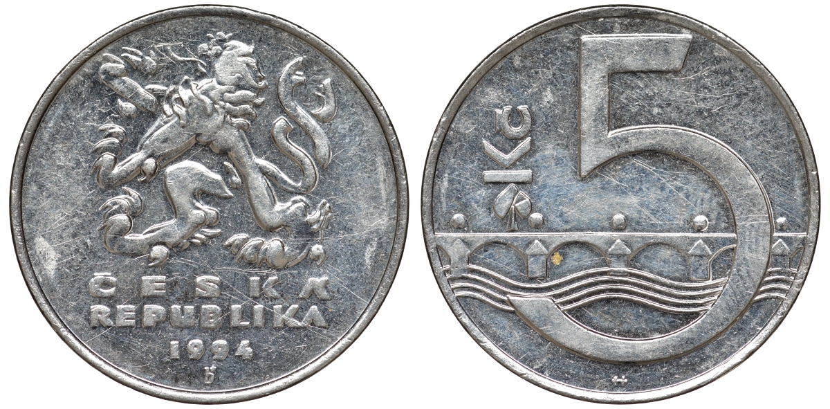 5 кронов в рублях. 5 Крон Чехия 1994г. Монета 5 крон 1993 Чехия. 5 Крон 1993-2020 Чехия. 1881 Год Karlovy vary монета.