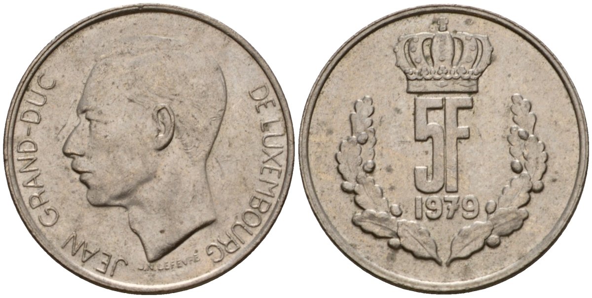 1964 1999. 5 Крон 1958 года.