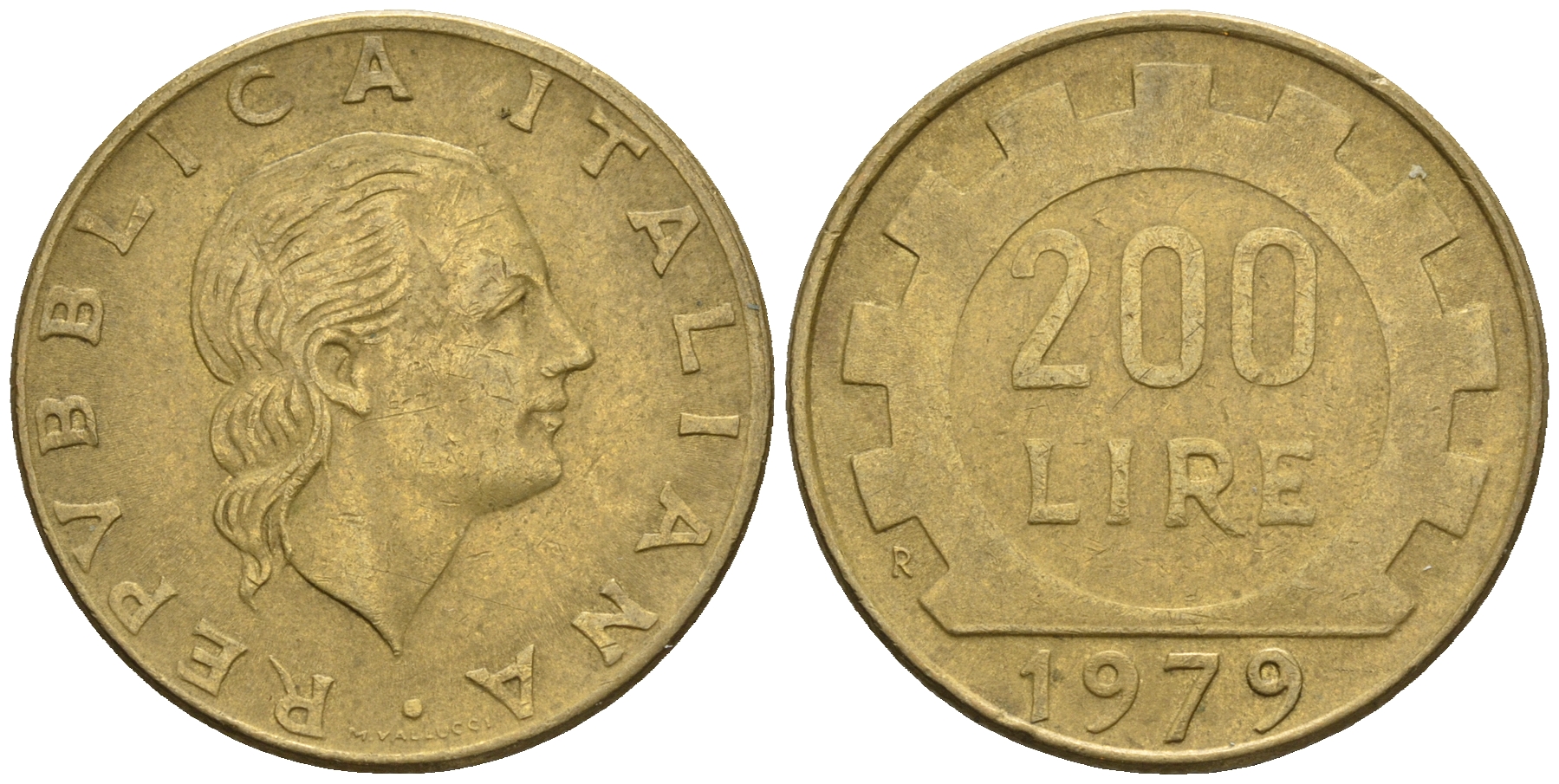 200 Лир. 200 Лир в рублях. Италия 50 лир 1979 (80517997). 1800 лир