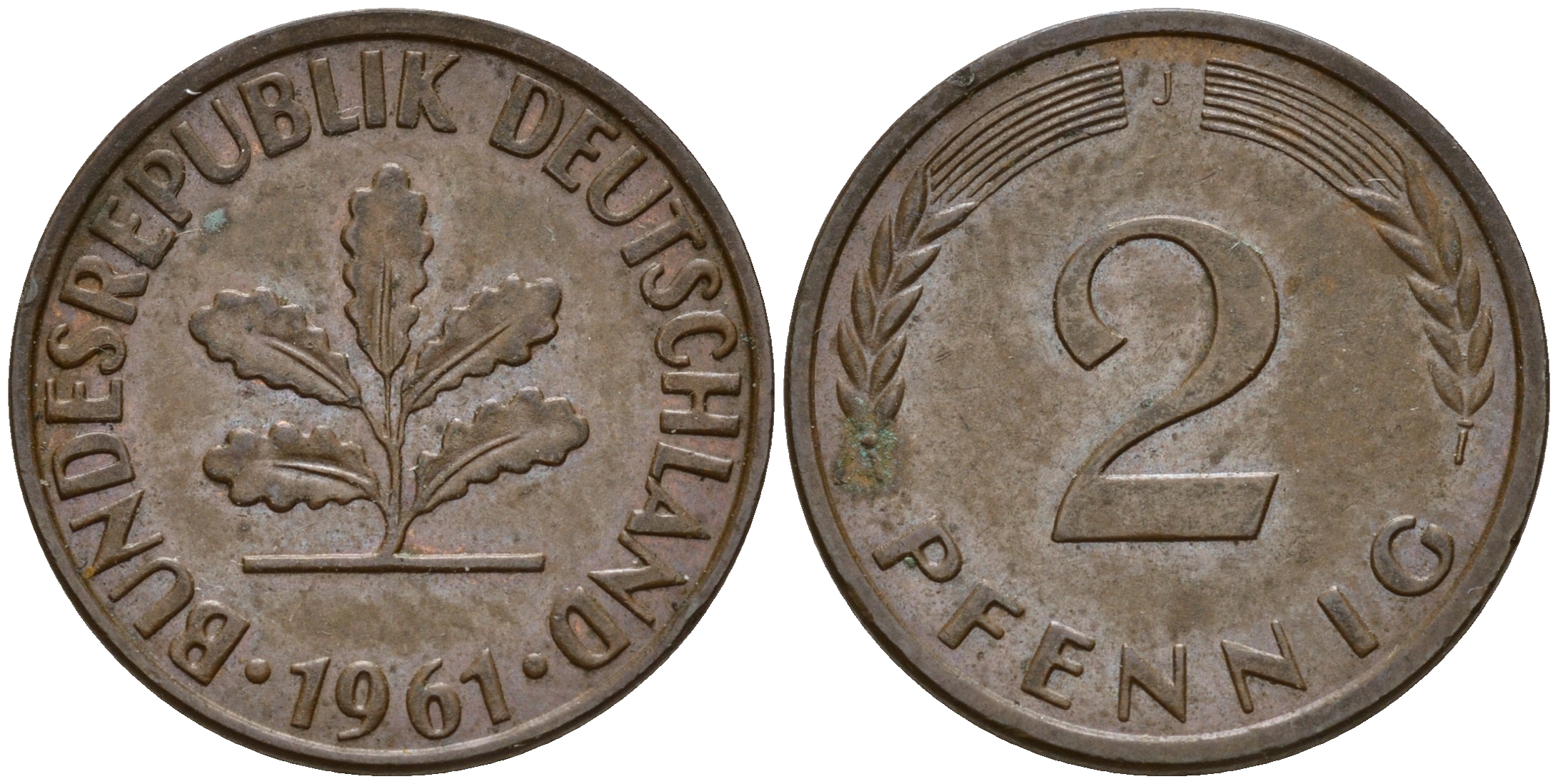 Пфеннига фрг. Thaler 1871. 1 Пфенниг 1950 Германия "а".