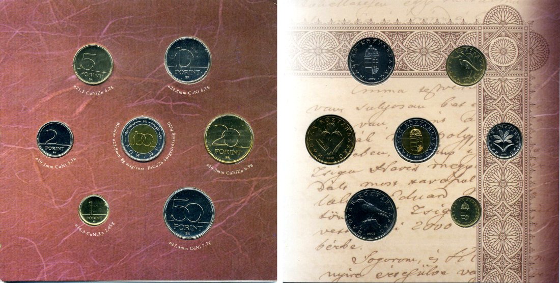 Набор из 8 монет Венгрии цена. 8 монет в операции