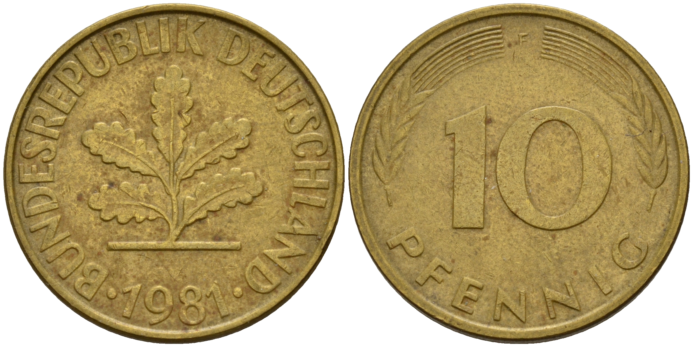 Pfennig 10 1892 Германия