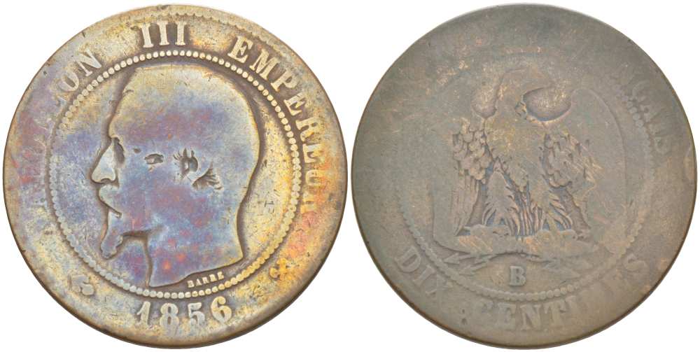 Бронза 33. Франция. Наполеон III. 5 Сантимов 1865 a / 5 cinq centimes 1856 a. Франция 10 сантимов, 1991. Франция 10 сантимов, 1993. Монета Наполеон 3 1856 года цена.