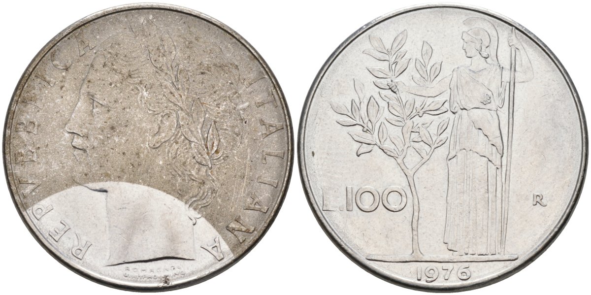 Монеты Италия 100 лир 1976. Афина марка 100 лир. Италия 100 лир 1976. 100 Лир в рублях Италия.