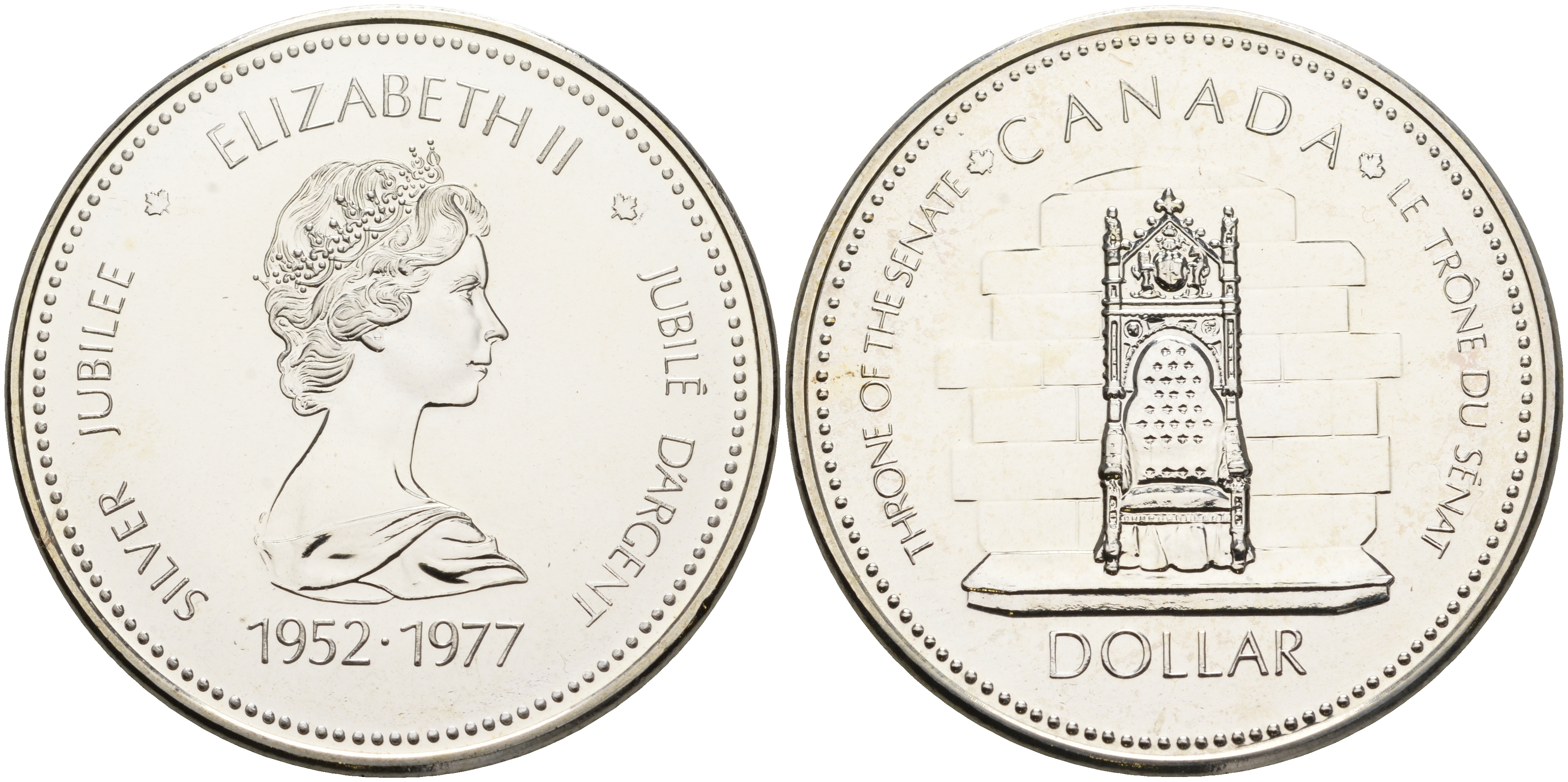 Канада 1. Канада 1 доллар 1977 25 лет. Канадский доллар 1977. Один доллар 1977.