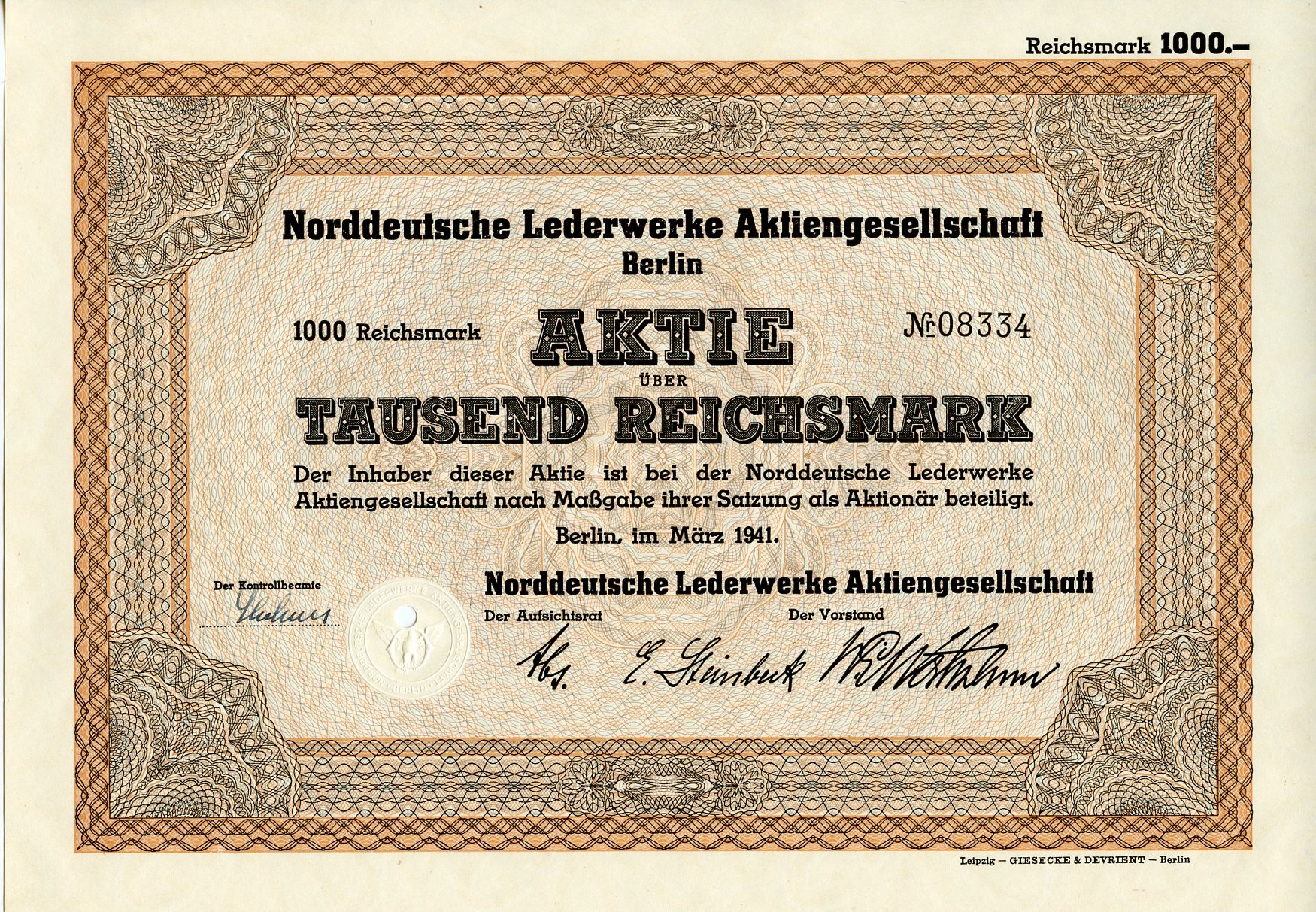 Ценные бумаги билет. Облигации третий Рейх.. Акции в Германии. 100 Рейхсмарок 1941. Немецкая облигация 1941.