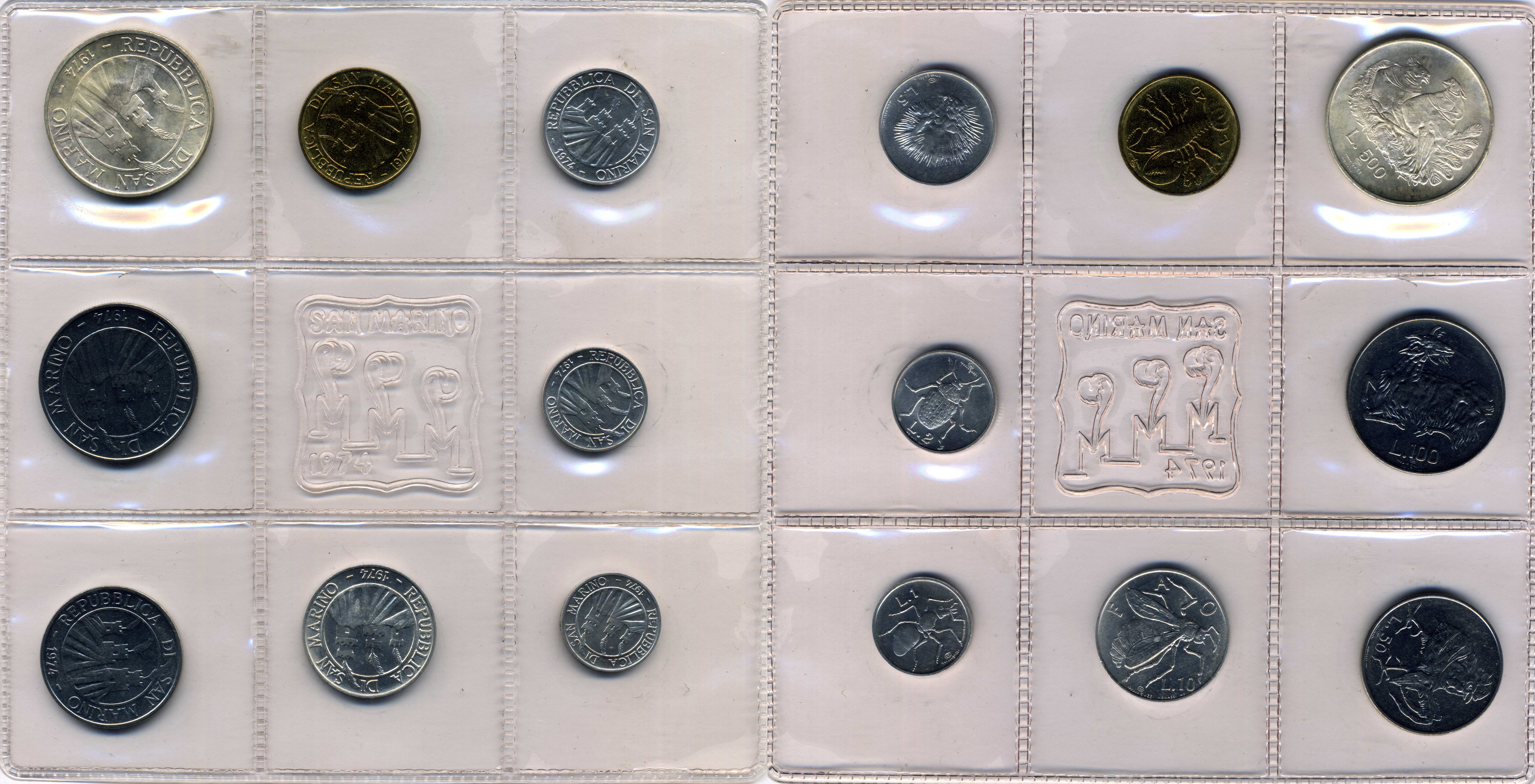 20 32 33. Годовые наборы монет евро Сан-Марино 2019. Годовые наборы монет евро Сан-Марино. Железные деньги Сан Марино фото.