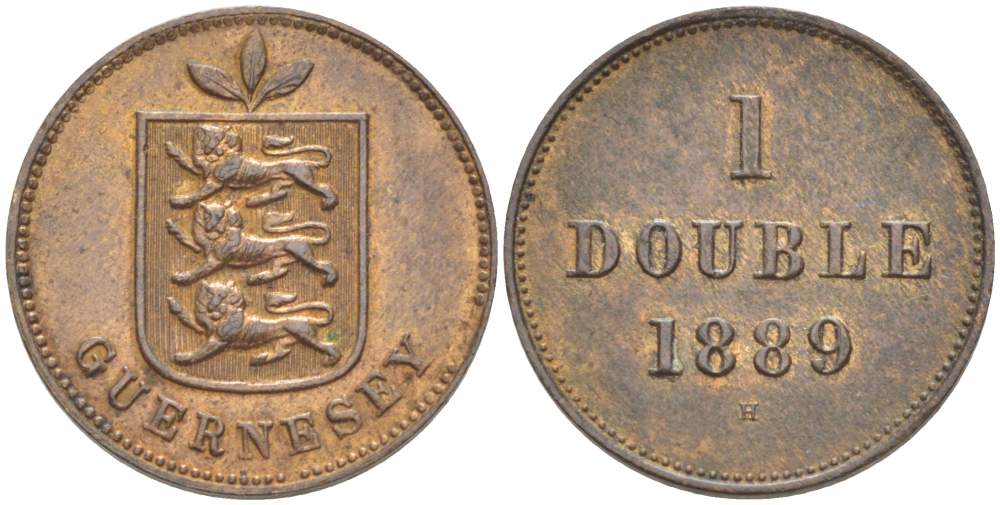 Монеты Гернси 2019. Mr-1889 артикул. Н 1889