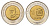 Доминиканская Республика (Доминикана) 10 песо 2007 KM 106 биметалл UNC 4693-113