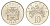 Ямайка 10 центов 1984 KM 47 медно-никель BU 4642-1021