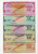 Австралия, Национальный банк Австралии 2, 5, 10, 20 и 50 фунтов 1967 дорожные чеки, оригинальный буклет, образец Specimen бумага UNC (пресс) 5548-3-1-2 Австралия, Национальный банк Австралии 2, 5, 10, 20 и 50 фунтов 1967 дорожные чеки, оригинальный буклет, образец Specimen бумага UNC (пресс) 5548-3-1-2