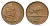 ЮАР 2 цента 1969 Ян ван Рибек (1619-1677), Suid Africa, легенда на африкаанс, антилопа гну KM 66.2 бронза 4122-216