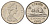 Канада 5 центов 1969 Елизавета II (1952-2022), бобр KM 60.1 никель 4689-358