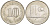 Малайзия 10 сенов 1975 здание Парламента KM 3 медно-никель 3718-241