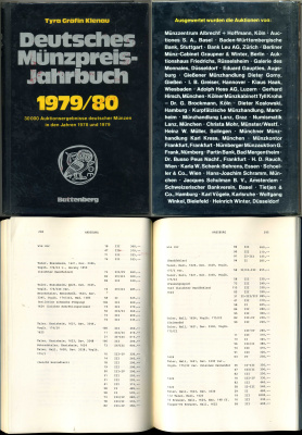 Германия Ежегодник цен на немецкие монеты ND (1979-1980) 832 страницы      58-01-03-13
