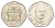 Ямайка 25 центов 1991 KM 147 сталь плакированная никелем UNC 4641-817