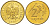 ПОЛЬША 2 ГРОША 1991 MW KM 277 латунь UNC 4528-921