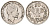 Швеция 10 эре 1855 T, Оскар I (1844-1859) KM 683 серебро 443-1614