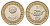 Португалия 200 эскудо 1999 ЮНИСЕФ KM 720 биметалл UNC 4678-837