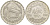 Египет 1 фунт 1968 АН1387, Асуанский гидроузел на реке Нил, ГЭС, плотина KM 415 серебро 4527-114