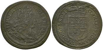 ГЕРМАНИЯ СЧЕТНЫЙ ЖЕТОН ND ВИЛЬГЕЛЬМ III, ТОКЕН медь 99-1051