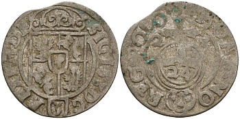 Польша 3 полкера (3 полторака - 1 крейцер) 1624 Сигизмунд III Ваза (1587-1632) Gorecki B.24, KM 41 серебро 4160-152