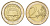 Греция 2 евро 2007 50 лет подписанию Римского договора KM 216 биметалл UNC 1083-3-72